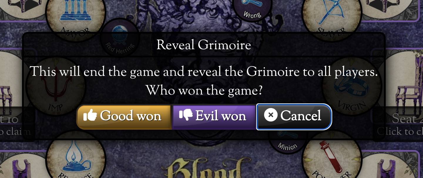 Revelar el Grimorio